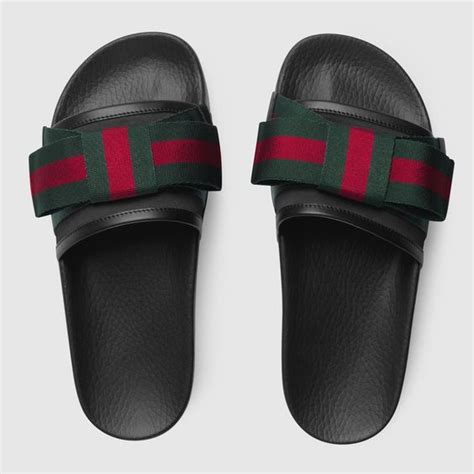 replica gucci slides with bow|offbrand Gucci slides.